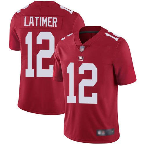 Men New York Giants #12 Cody Latimer Red Limited Red Inverted Legend Football NFL Jersey->new york giants->NFL Jersey